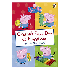 George's First Day at Playgroup Sticker Activity