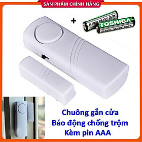 Chuông Báo Động Gắn Cửa Tặng kèm 2 Pin CHUẨN