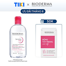 Nước tẩy trang Công Nghệ Micella Bioderma Sensibio H2O - 500ml