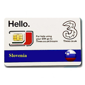 Sim du lịch Slovenia 4g tốc độ cao