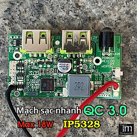 Mua Mạch Sạc Dự Phòng Sạc Nhanh QC 3.0 IP5328