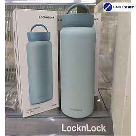 Bình giữ nhiệt bằng thép không gỉ LocknLock Jumbo Tumbler LHC4300SBLU 900ML