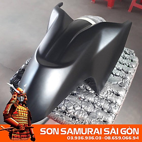 Combo Sơn SAMURAI Đen nhám/mờ 109A chính hãng - Sơn phun xe may SAMURAI SÀI GÒN