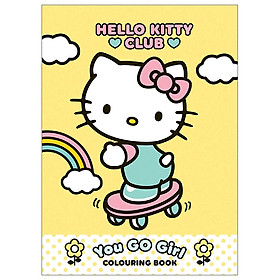 Hello Kitty You Go Girl Colouring Book
