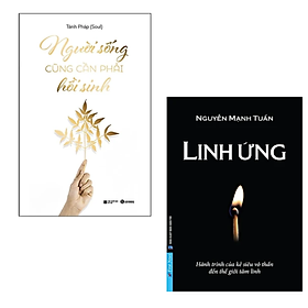 Hình ảnh Combo 2 cuốn sách Tôn Giáo - Tâm Linh : Linh Ứng - Hành Trình Của Kẻ Siêu Vô Thần Đến Thế Giới Tâm Linh + Người Sống Cũng Phải Hồi Sinh