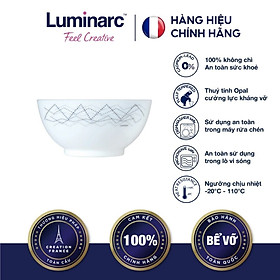 Bộ 6 Chén Thuỷ Tinh Luminarc Diwali Marble 11.5cm - LUDIP3753