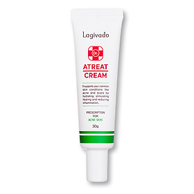 Kem chấm giảm mụn Hàn Quốc Lagivado ngừa thâm sẹo rỗ, thông thoáng lỗ chân lông Dr. Atreat Cream 30 ml
