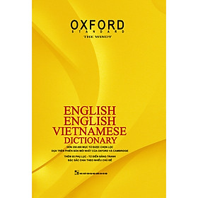 Từ điển Anh – Anh- Việt (Bìa Vàng cứng) (Tặng Bookmark xinh xắn)