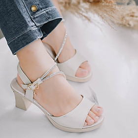 Sandal nữ cao gót 5F nhập khẩu Hongkong