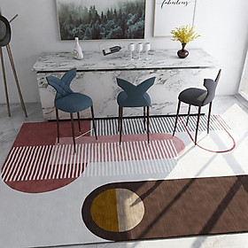 80*120cm Carpet Modern Nordic Geometric Style Living Room Coffee Table Rug Floor Mat