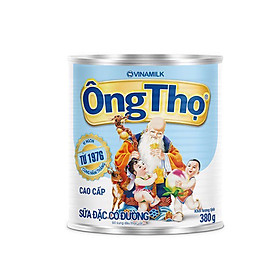 SỮA ĐẶC CÓ ĐƯỜNG ÔNG THỌ CHỮ XANH - HỘP THIẾC 380G