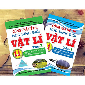 Ảnh bìa Combo Công Phá Đề Thi Học Sinh Giỏi Vật Lí 11 (Tập 1 + 2)