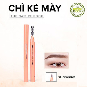 Chì Kẻ Mày The Nature Book Design Eyebrow Pencil 0.3g