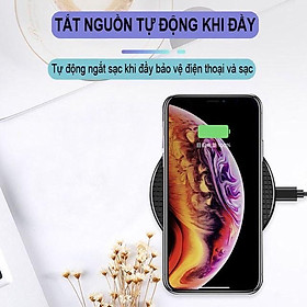 Mua Bộ Sạc Không Dây WK WP-U85 10w️ - Sạc nhanh - Chất Lượng Cao Sạc cực nhanh  Không nóng - Hàng Chính Hãng