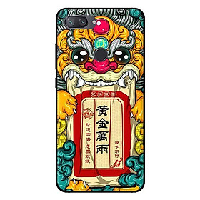 Ốp in cho Xiaomi Mi 8 Lite Lân Vàng - Hàng chính hãng