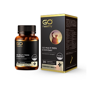 GO MULTI TEEN EVERYDAY 30 VIÊN – Viên uống cho tuổi teen nhập khẩu chính hãng GO Healthy New Zealand
