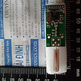 Mua MODULE RF thu phát CC1101 433Mhz 500m anten onboard kde0479
