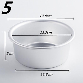 Mua Khuôn tròn đúc đế liền 4inch-5inch-6inch-7inch-8inch