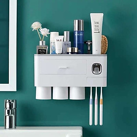 Mua Bộ Nhả Kem Đánh Răng Tự Động 3 Cốc PEAFLO