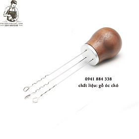 Mua Dụng Cụ Đánh Tơi Bột Cà Phê Gỗ Óc Chó