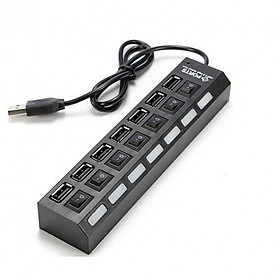 Bộ Chia USB 7 Cổng Có Công Tắc Đóng Mở