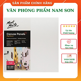 khung vải/Tấm Canvas Panels dạng bảng Mont Marte nhiều kích thước 