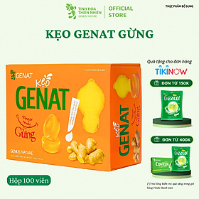 Kẹo Genat Gừng (Hộp 100 viên) - Giao 2H HCM