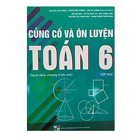 Sách – củng cố và ôn luyện toán 6 tập 2