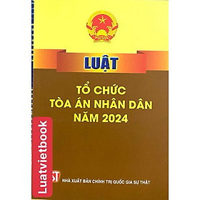 Luật Tổ Chức Toà Án Nhân Dân Năm 2024 - Dan Strutzel