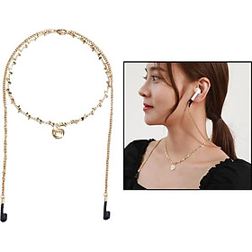 Fashion Anti-lost Headset Rope Cord Necklace Wireless Earphone String Lanyard