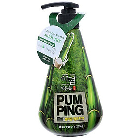 Kem đánh răng Perioe Pumping Bamboo Salt muối tre Hàn Quốc 285g