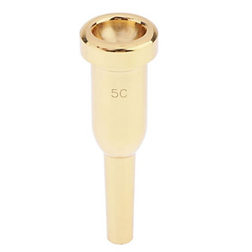 Plated Trumpet Mouthpiece, 5C for  Advanced Players