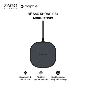 Đế sạc không dây Mophie 15W - Hàng chính hãng