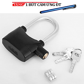 Mua Ổ Khóa Chống Trộm Thông Minh Có Còi Báo Động MC61 Tặng bút cảm ứng ĐT