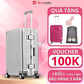 BFQ2ST500KTL: giảm 8% cho đơn từ 500K [SIZE 20 INCH] Vali khóa sập nhập khẩu Hàn Quốc Tresette 6136