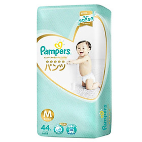 Combo 4 Tã Quần Pampers Nội Địa Nhật Bản Gói Cực Đại M44 (44 Miếng / Gói)