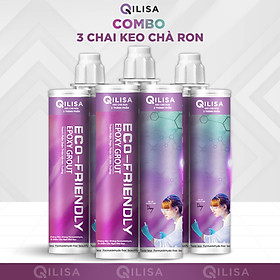 Mua Keo Chà Ron Qilisa  Combo 3 Chai Keo Epoxy 2 Thành Phần 400ml ( Chống Thấm - Bám Bụi)