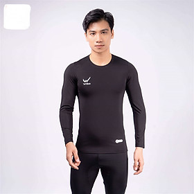 Áo body Nam Thể Thao Tập Gym Đá Bóng giữ nhiệt Chất Thun Mêm Đanh Mịn Co Giãn Cổ Tròn Màu Đen , Trắng