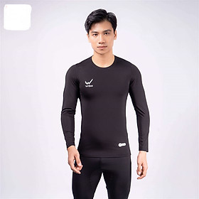 Áo body Nam Thể Thao Tập Gym Đá Bóng giữ nhiệt Chất Thun Mêm Đanh Mịn Co Giãn Cổ Tròn Màu Đen , Trắng