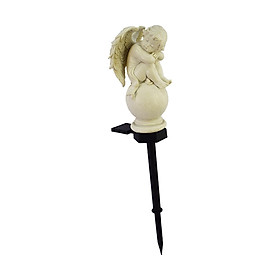 Solar Power Garden Stake Angel Lighting Waterproof for Backyard Decor