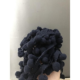 Dây ren pompom đủ màu- Nguyên liệu handmade, dùng trong may mặc