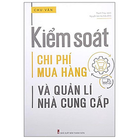 Hình ảnh Kiểm Soát Chi Phí Mua Hàng Và Quản Lí Nhà Cung Cấp (2022)