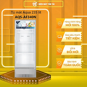 Tủ mát Aqua 235 lít AQS-AF340N - Hàng chính hãng