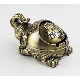 Mua Gạt tàn mạ đồng giả cổ hình voi  gạt tàn hoàng gia voi Thái