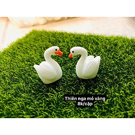 Mua phụ kiện trang trí: cặp đôi thiên nga