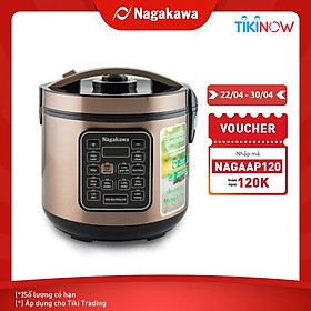 Nồi cơm điện tách đường Nagakawa NAG0120 1.8L