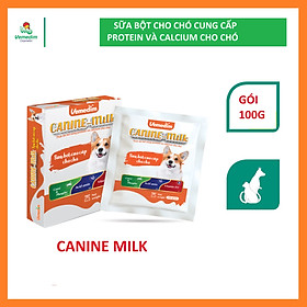 Vemedim Canine milk sữa bột bổ sung protein và calcium cho chó, an toàn khỏe mạnh, gói 100g 