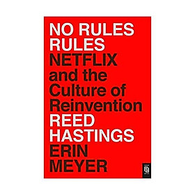 Hình ảnh Sách - No Rules Rules : Netflix and the Culture of Reinvention by REED HASTINGS - (US Edition, paperback)