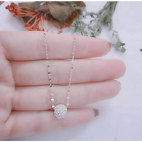 Dây chuyền bạc liền mặt trái châu  YN JEWELRY SL