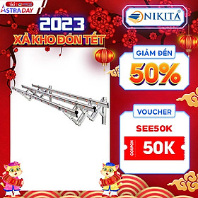 Mua Giàn phơi quần áo xếp gọn - Giàn phơi thông minh gắn tường - Chính hãng NIKITA